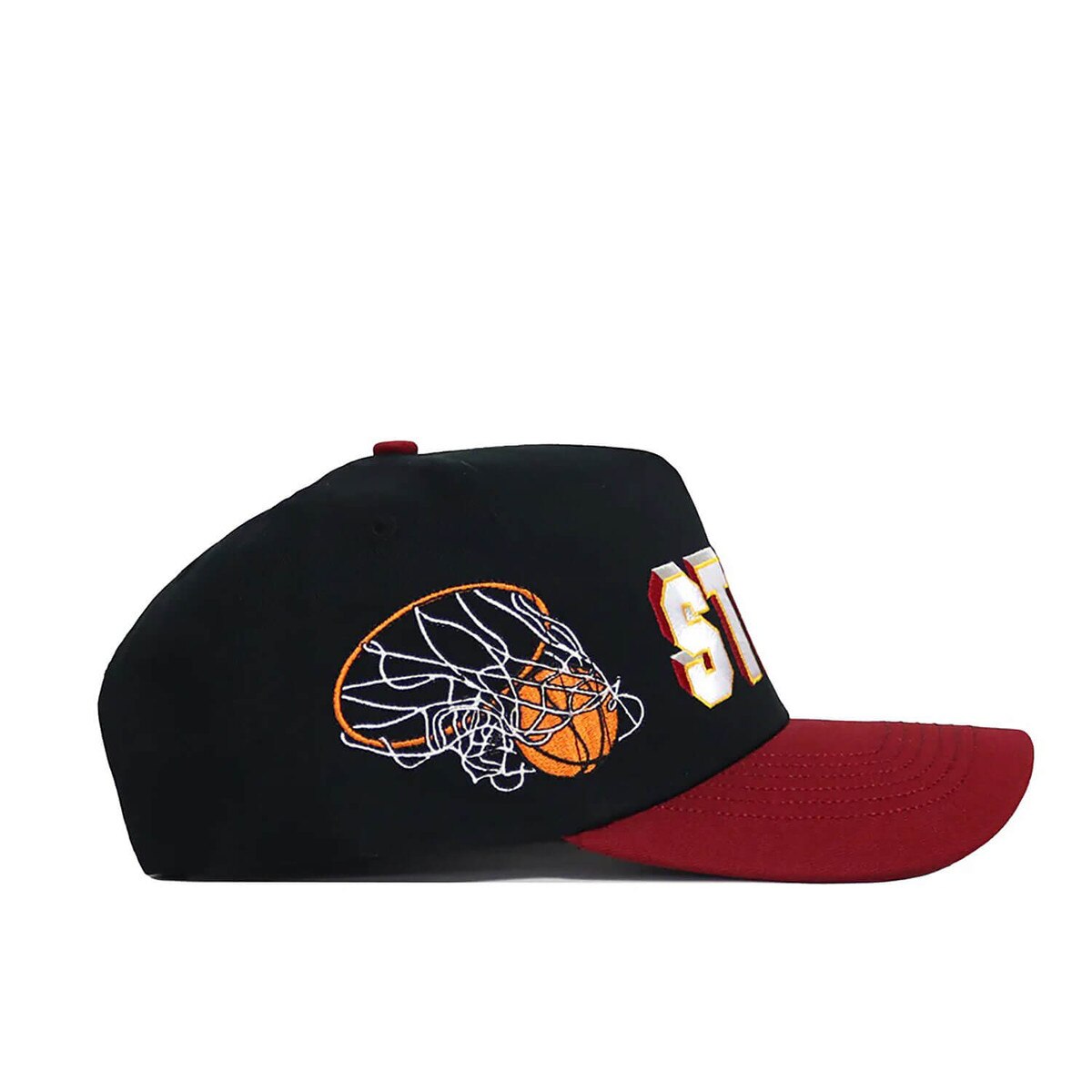 No Rivals Iowa State Courtside Black Adjustable Hat
